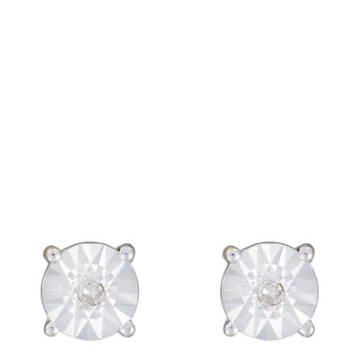 Puce Grande Illusion Diamond Earrings