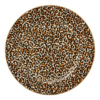 Set of 4 Leopard Plate