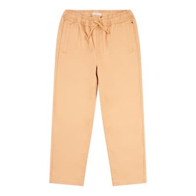 Teen Boy's Pink Casual Trousers