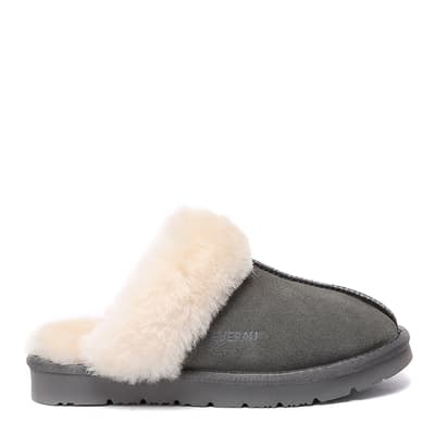 Women's Grey Raven Slippers