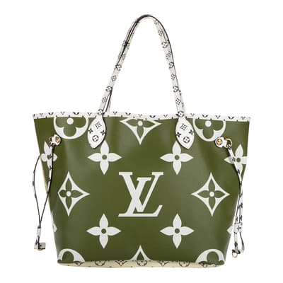 Louis Vuitton Green Monogramouflage Knee High Boots Murakami Camouflage 37