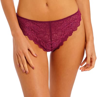 Purple Lace Perfection Thong