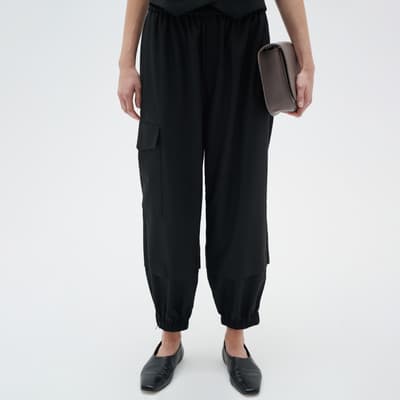 Black Wai Cargo Trousers