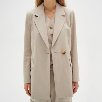 Mocha Grey Wai Blazer