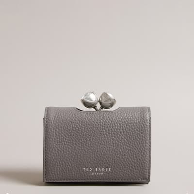 Grey Rosiela Small Bobble Purse