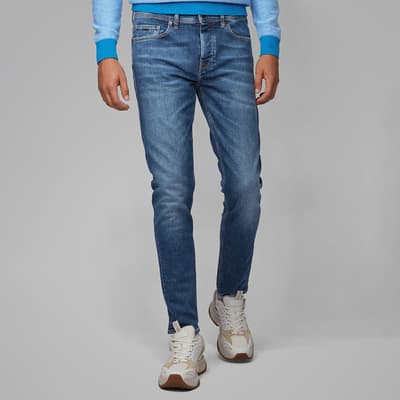 Blue Taber Straight Jeans