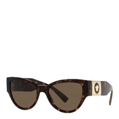 Women's Brown Versace Sunglasses 55mm