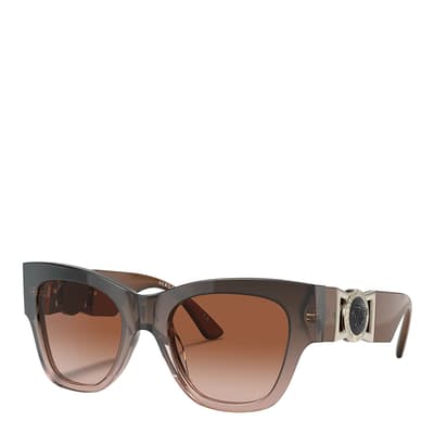 Women's Brown Versace Sunglasses 52mm