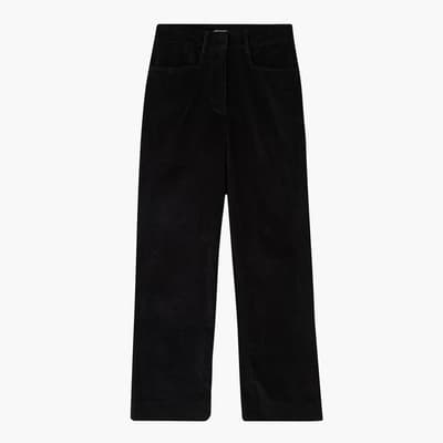 Black Corduroy Juno Trouser  