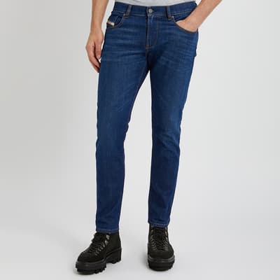 Dark Blue D-Strukt Slim Stretch Jeans