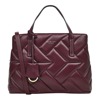 Dark Red Medium Zip Top Grab Bag