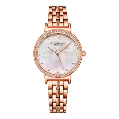 Women's Rose Gold Tones Quartz Watch