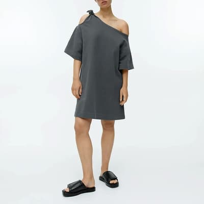 Dark grey Relaxed Cotton Dress