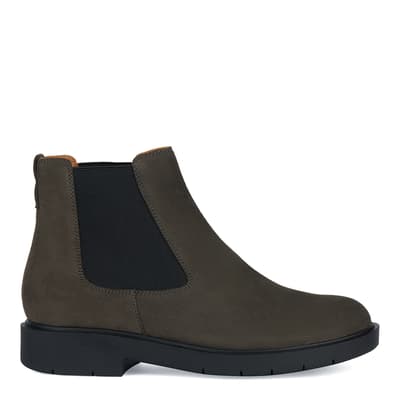 Women's Grey Suede Spherica Ankle Boot