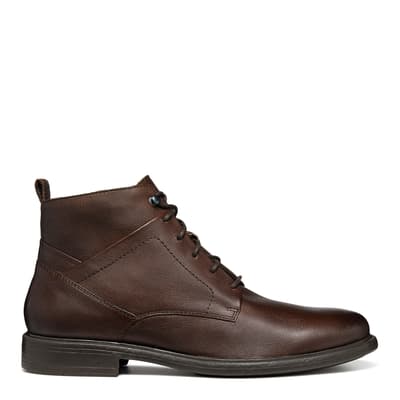 Men's Brown Leather Terence Lace Up Boot