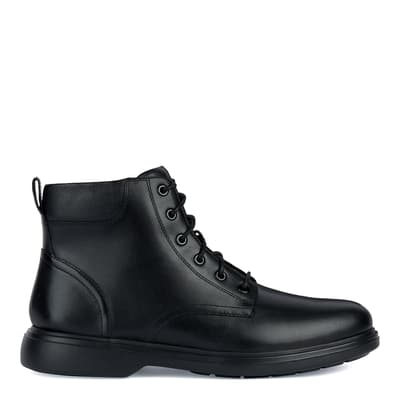 Men's Black Leather Ottavio Boot