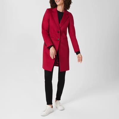 Red Cosima Wool Coat