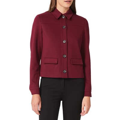 Burgundy Zadie Jacket