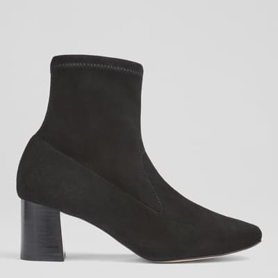 AMIRA BLA BLACK ANKLE BOOTS