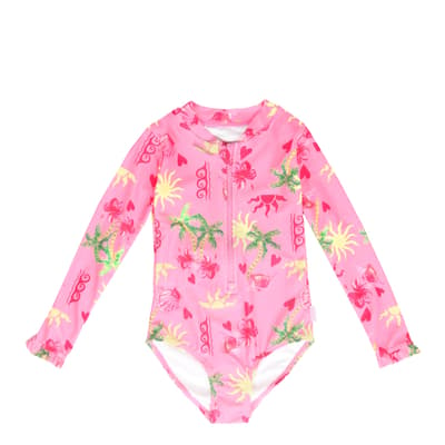 Pink Summer Love Junior Paddlesuit