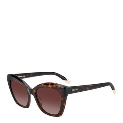  Brown Shaded Cat Eye Sunglasses