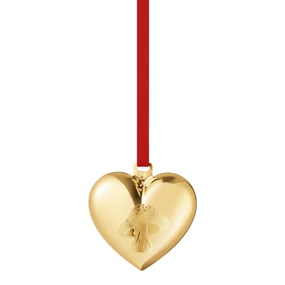 Heart Ornament 18KT Gold Plated