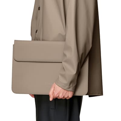 Taupe Unisex Laptop Portfolio 13"/14"