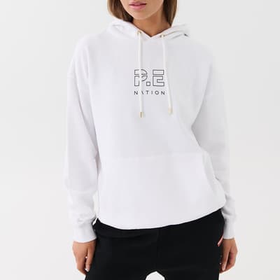 White  Endurance Hoodie