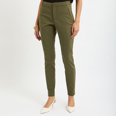 Khaki Slim Trousers