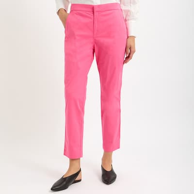 Pink Straight Trousers