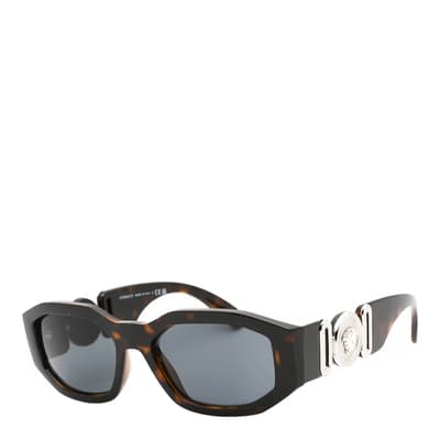 Unisex Brown Versace Sunglasses 54mm 