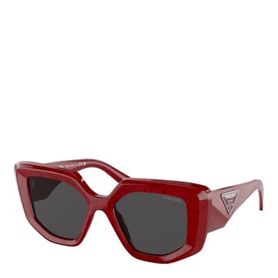 Women's Red  Prada Sunglasses 50mm