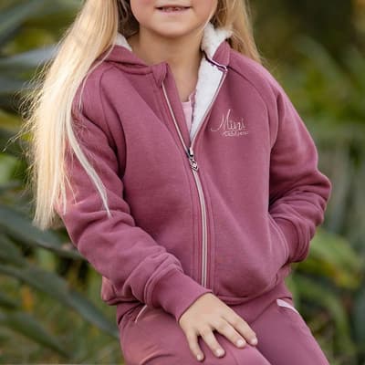 Pink Mini Sherpa Lined Lily Hoodie