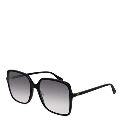 Women's Black Gucci Sunglasses 57mm