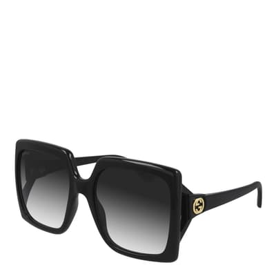 Women's Black Gucci Sunglasses 55mm