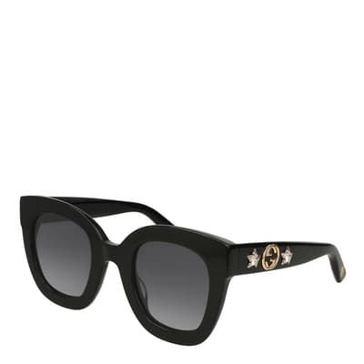 Women's Black Gucci Sunglasses 49mm