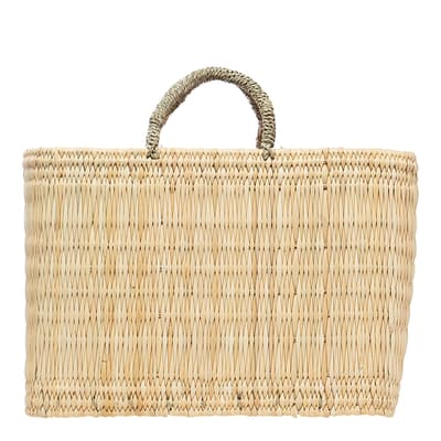 Garden Wicker Basket Bag
