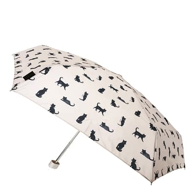 Cat Print Folding Umbrella