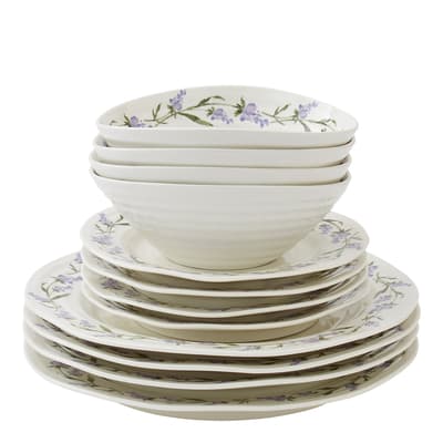 Lavandula 12 Piece Dinner Set