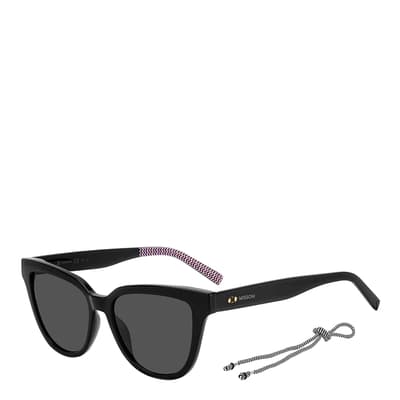 Black Grey Cat Eye Sunglasses