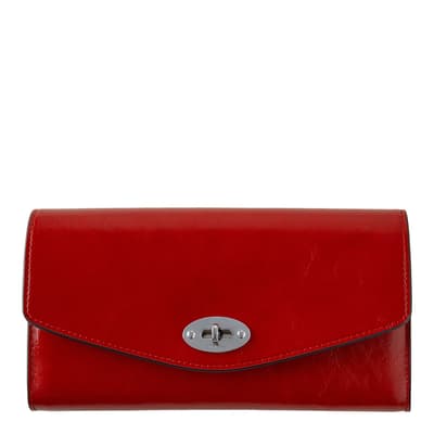 Oxblood Continental Wallet Purse