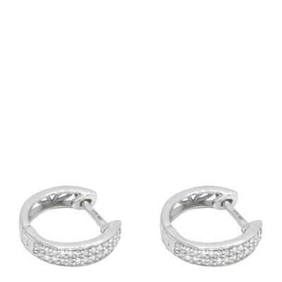 Silver "Vellamo" Diamond Earrings