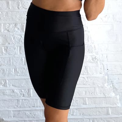 Black Chase Cycling Short