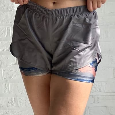 Multi Camo Trek Running Short