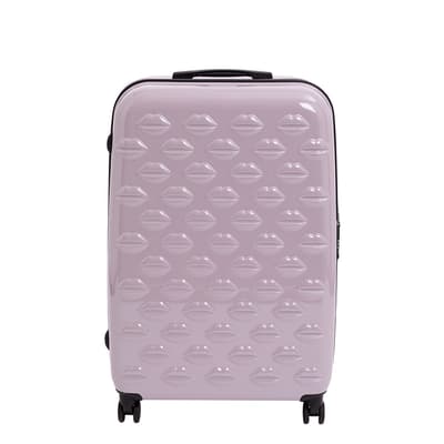 Lavender Lips Large Suitcase