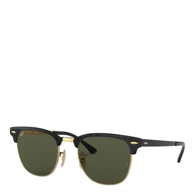 Black Clubmaster Sunglasses 51mm