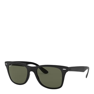 Matte Black Wayfarer Sunglasses 52mm