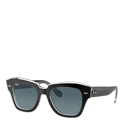 Black State Street Sunglasses 52mm