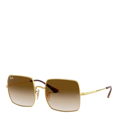 Brown Square 1971 Sunglasses 54mm