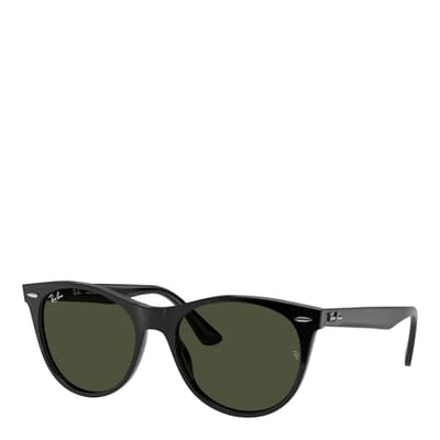 Black Wayfarer II Sunglasses 52mm